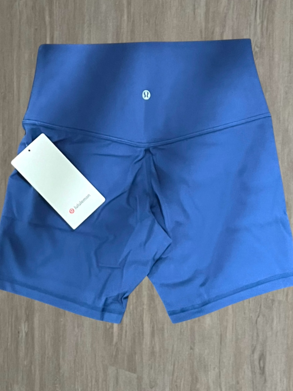 Lululemon Align High Rise Shorts 6” Brilliant Blue NWT - Picture 2 of 2